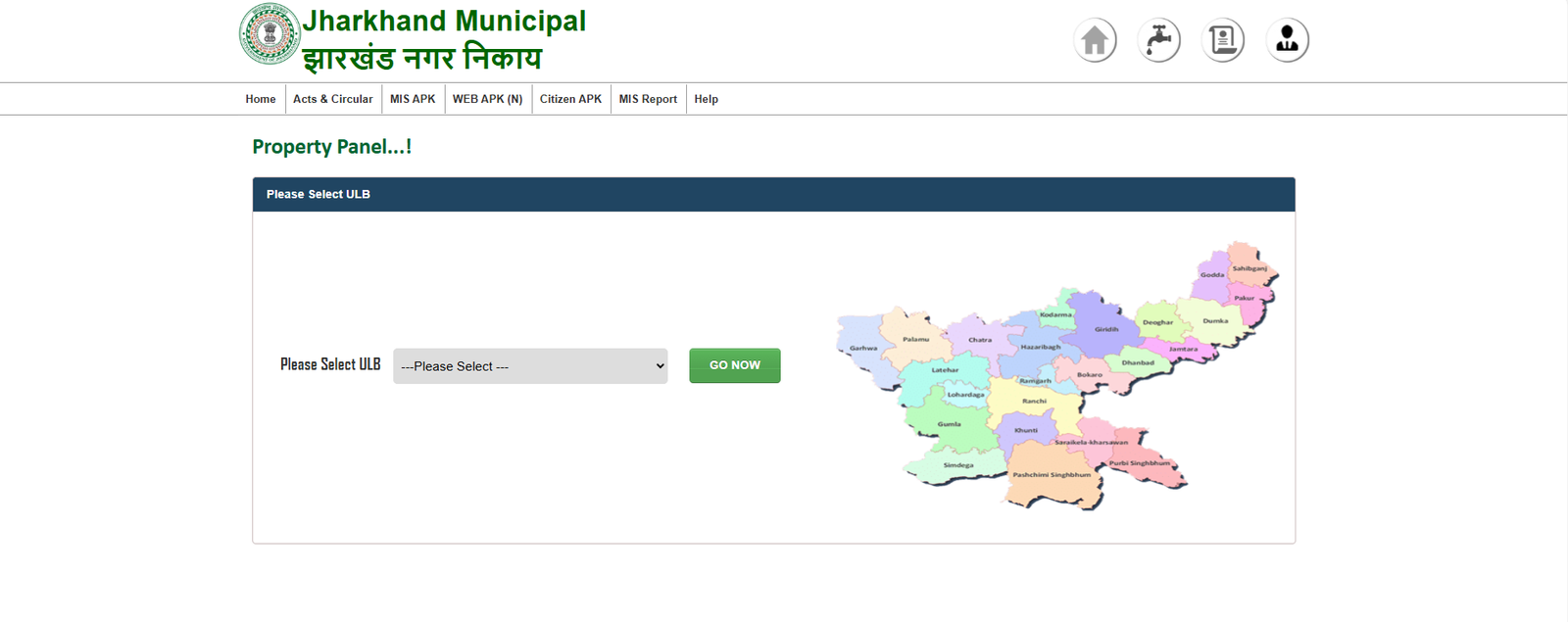 holding tax jharkhand map