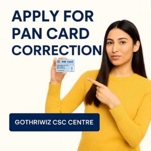 Pan Card Correction