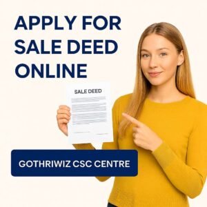 Sale deed apply
