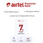 Airtel Payment bank account