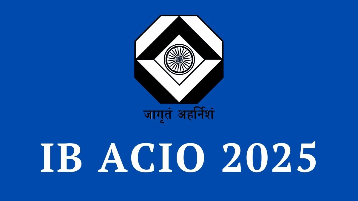 Intelligence Bureau: Easily apply the application form for 3717 posts