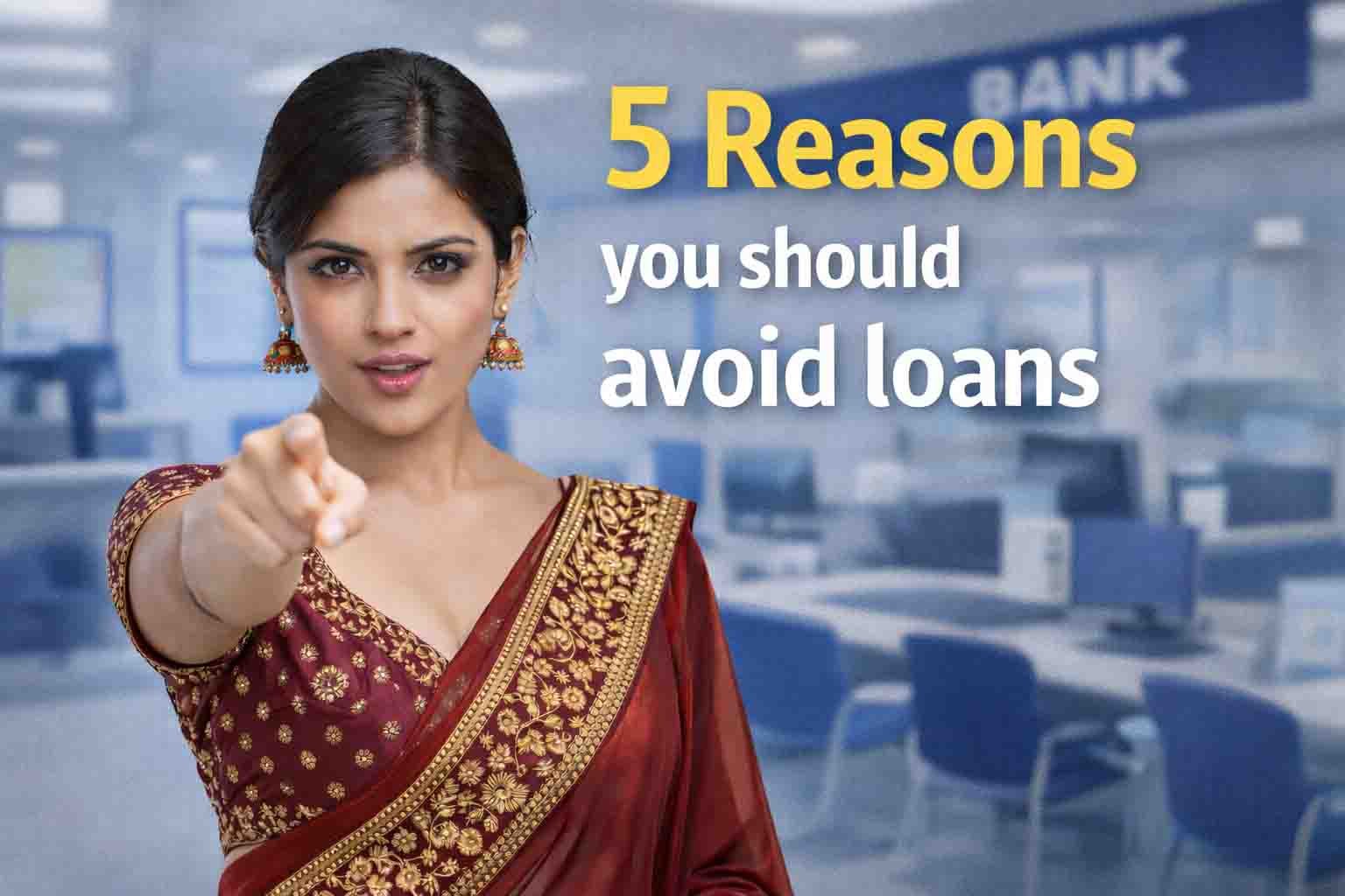 5 Reasons you should not get a Loan